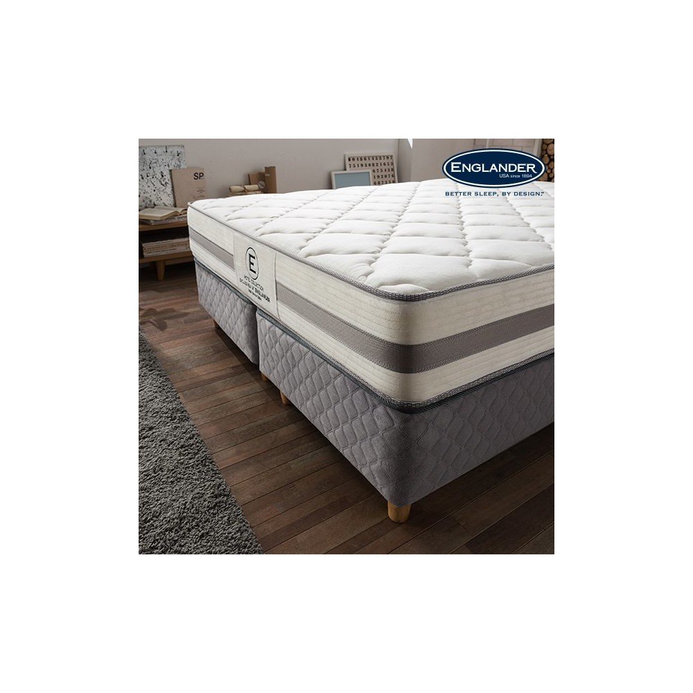 NEW E호텔 양모 라텍스 7존 독립스프링 매트리스(퀸)
