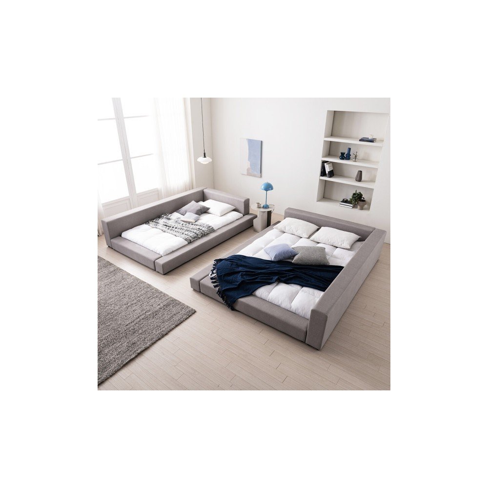 아씨방가구 릴렉스 발빠짐방지 저상형 패밀리침대 매트리스 선택 (방수커버 선물)