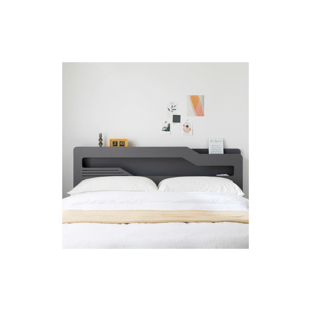 PICK 캐럴2 / 르마르 LED 3단 수납침대 SS/Q+ 매트리스 수납침대/조명침대/공간활용침대/원룸침대