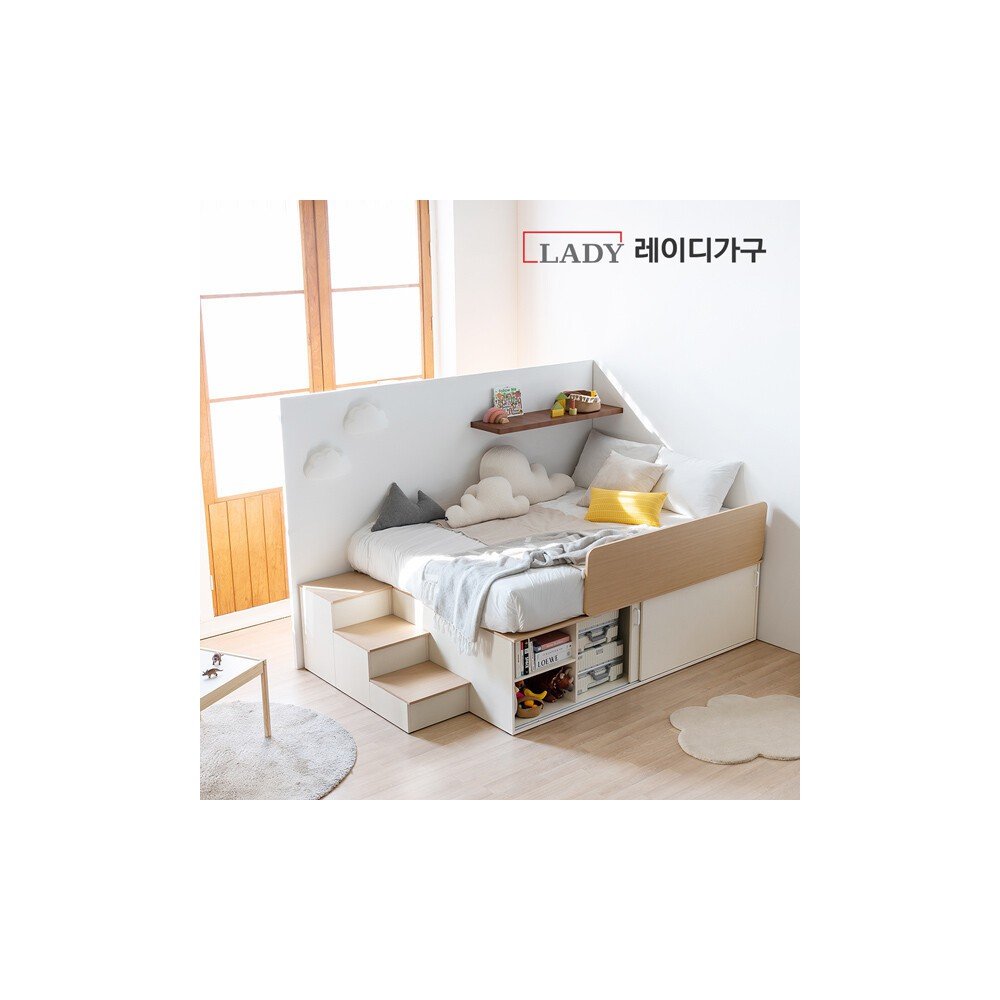 (10%쿠폰) 모노 빅 슬라이딩 평상형 수납침대 SS/Q