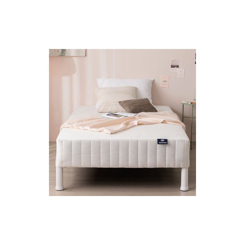 상일리베가구 루카 1인용 원룸 미니 매트리스 좁은방 일체형 싱글 슈퍼싱글 침대 (S/SS)