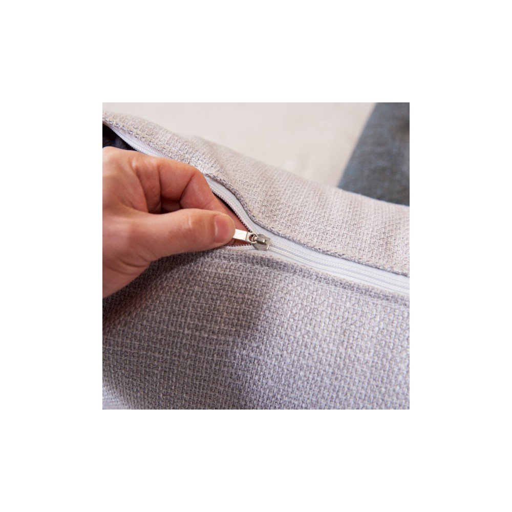 티보리 투톤 카우치 3인용 패브릭소파