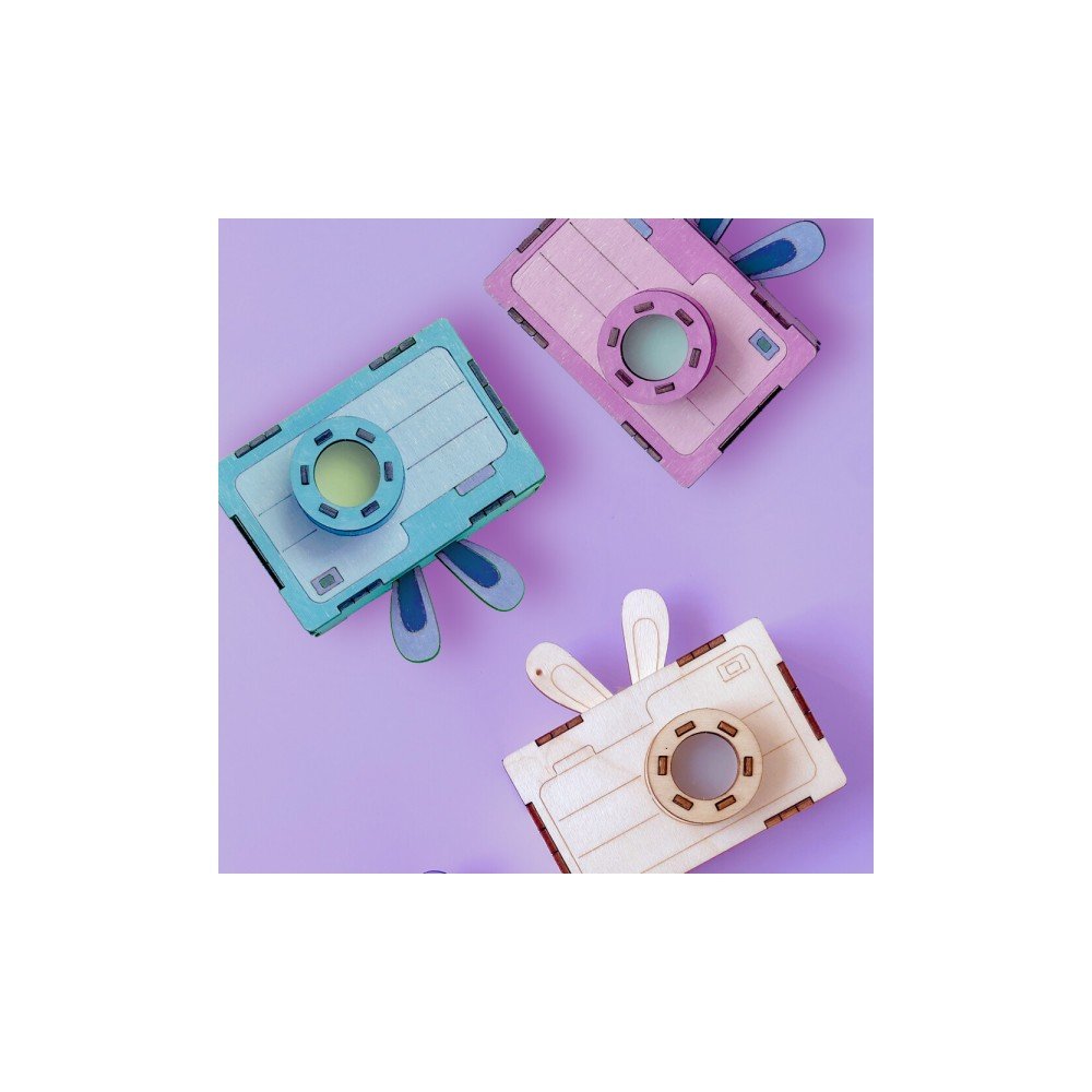 토끼모양 나무카메라 DIY키트