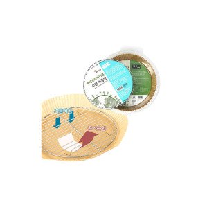 에어프라이어용 원형 스텐거름망 22.5cm (대형)