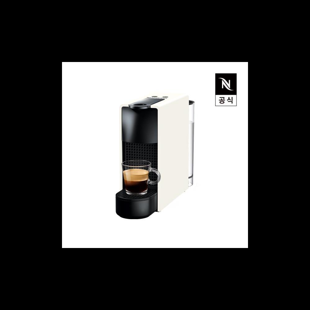 오리지널 스타터팩 에센자 미니 캡슐커피머신 C30 화이트