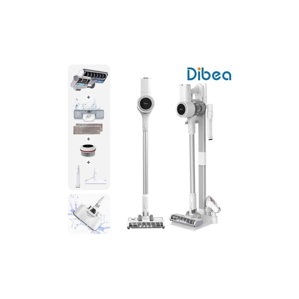 차이슨 무선청소기 ALLNEW22000+ 스노우 화이트 최대 진공도 43000PA UV살균브러쉬 탑재