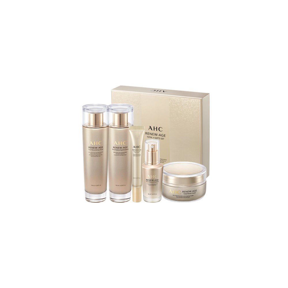 AHC 리뉴에이지 토탈4종 기프트 세트 +쇼핑백 증정