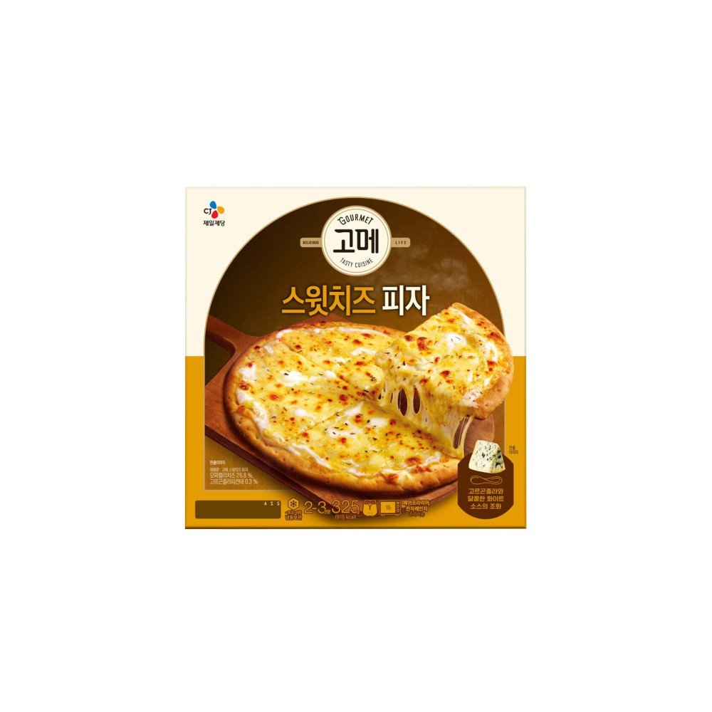 고메 스윗치즈 피자 325G x4개