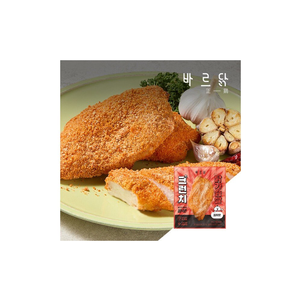 바르닭 크런치 닭가슴살 4종 혼합 16팩