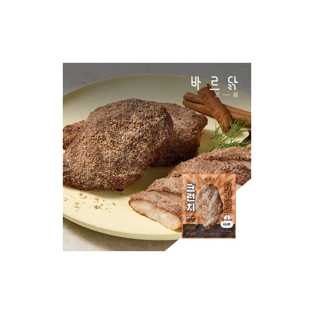 바르닭 크런치 닭가슴살 4종 혼합 16팩